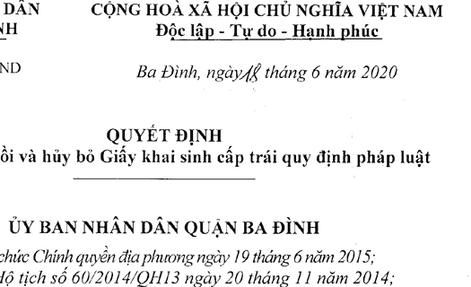 Phản hồi thông tin của Phó Chủ tịch phường Phúc Xá